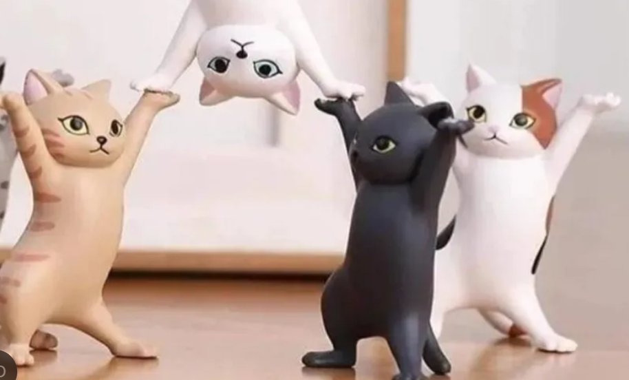 Soporte para auriculares Gato