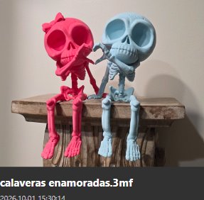 Calaveras enamoradas